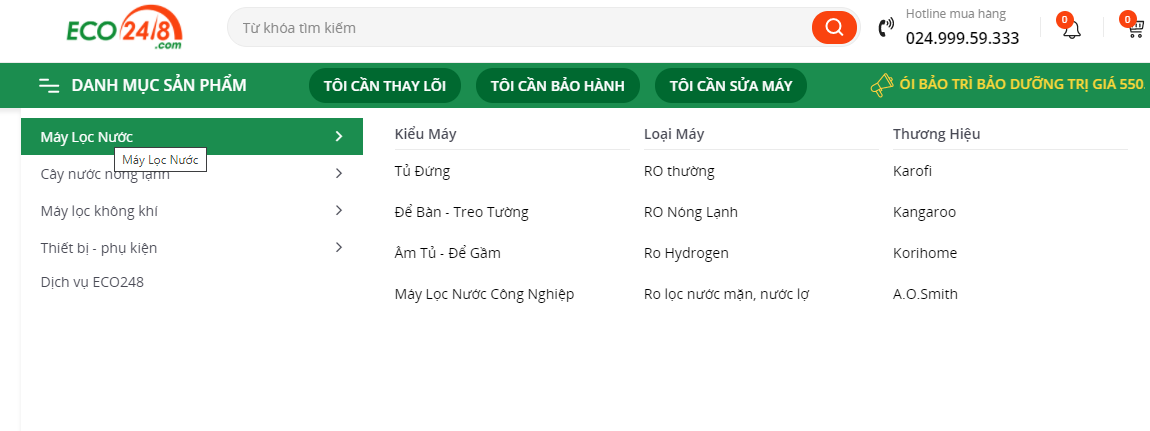 Hướng dẫn mua hàng trên eco248